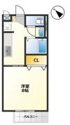 サープラス池田Ⅱの間取り画像