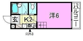 フレグランス北条の間取り画像