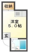 旭コーポの間取り画像