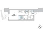 ライオンズフォーシア五反田の間取り画像