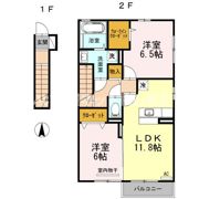 クレールMAIの間取り画像