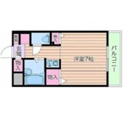 ベルビューレ千里山参番館の間取り画像