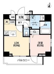 GRAND CONCIERGE 恵比寿の間取り画像