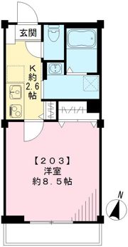 グランメゾン阿佐ヶ谷の間取り画像