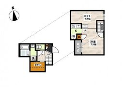 ADC東岡山ミモザの間取り画像