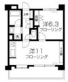 クリオ恵比寿弐番館の間取り画像