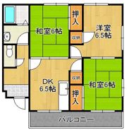 サーフサイドビル高浜の間取り画像