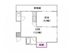 ハイツ須川の間取り画像
