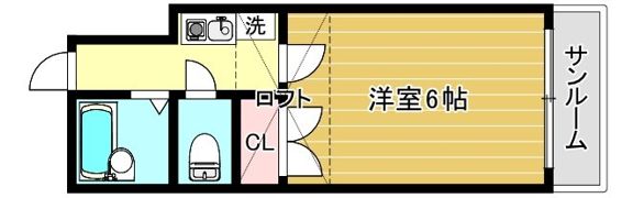 メープル永楽町の間取り画像