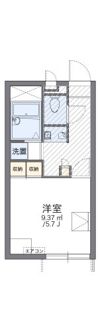 レオパレスウイング新福の間取り画像
