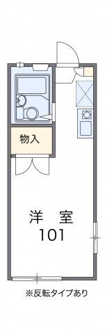 レオパレスWAVEの間取り画像