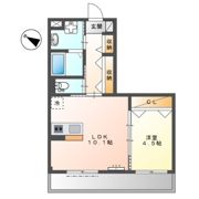 ATB松之内の間取り画像