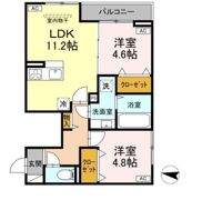 リアンメゾンの間取り画像