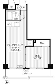 サンライズ梶ヶ谷の間取り画像