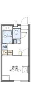 レオパレス葛城の間取り画像