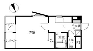 スプリングバレーの間取り画像