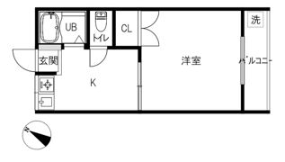 アンテラスの間取り画像