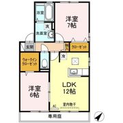 オーキッドコート D棟の間取り画像