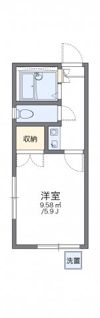 レオパレス川合Bの間取り画像