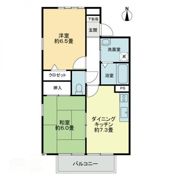 フォブールHANAの間取り画像
