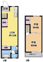 大宮通1丁目テラスの間取り画像