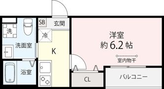 サンリーブズ船橋の間取り画像