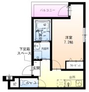 フジパレス下新庄駅南Ⅱ番館の間取り画像