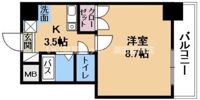 ミラージュ大津京の間取り画像