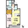 Dアセット飛田給の間取り画像
