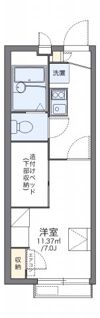 レオパレス森小路の間取り画像