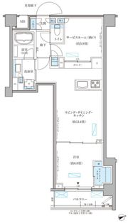 パークアクシス文京本郷の間取り画像