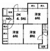 浦安本町借家の間取り画像