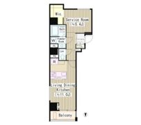 シエルトゥールロジュマンの間取り画像
