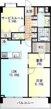 サンデュエル南鴨宮テゾーロの間取り画像
