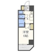 スワンズシティ難波南の間取り画像