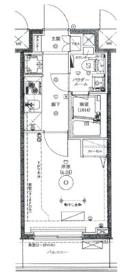 グロース西横浜の間取り画像