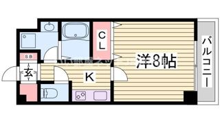 リアライズ神戸WESTの間取り画像