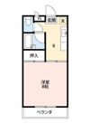 コーポ御幣川(コーポオンベガワ)の間取り画像