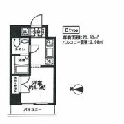 セントパレス池袋の間取り画像