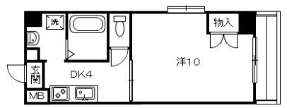 ジュネスHTの間取り画像