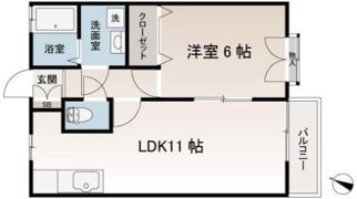 パルトあいおいの間取り画像