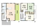 戸坂山根2丁目戸建 Fの間取り画像