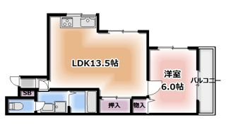 大丸マンションの間取り画像