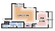 大丸マンションの間取り画像