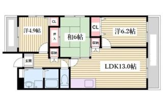 コリンデールの間取り画像