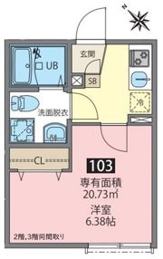 ZEN Machiyaの間取り画像
