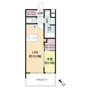 セレニテ西元町アリエの間取り画像