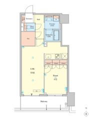 RJR堺筋本町タワーの間取り画像