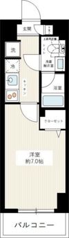 REXZY西川口AZIIIの間取り画像
