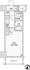 レジディア笹塚Ⅱの間取り画像